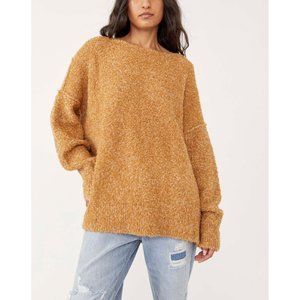 NWT Free People Moira Slouchy Tunic / Honeycomb